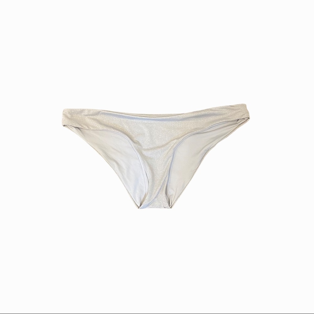 Victoria’s Secret Silver Bikini Bottoms